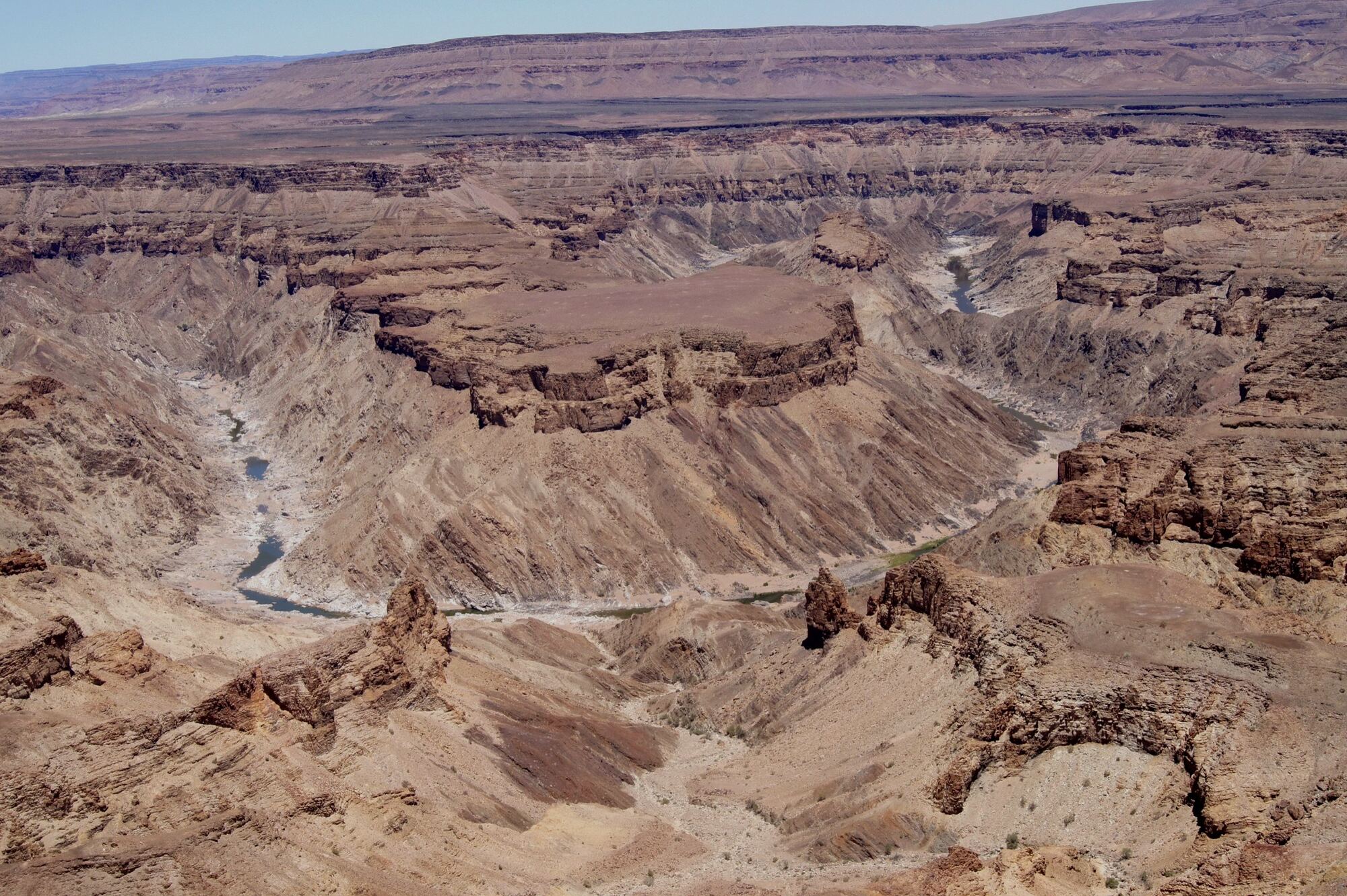 Der Fish River Canyon im Süden Namibias